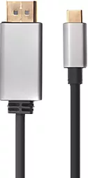 Видеокабель USB 3.1 Type-C - DisplayPort v1.2 4k 60hz 1.5m gray (TE392) Viewcon - фото Видеокабель USB 3.1 Type-C - DisplayPort v1.2 4k 60hz 1.5m gray (TE392) Viewcon