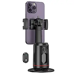 Смарт-штатив Hoco K23 Lotus smart PTZ Black (6942007631273) - фото Смарт-штатив Hoco K23 Lotus smart PTZ Black (6942007631273)