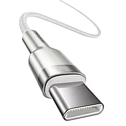 Кабель Baseus Cafule USB Type-C - Type-C 100w 5a 2м PD cable White (CATJK-D02) - мініатюра 2 Кабель Baseus Cafule USB Type-C - Type-C 100w 5a 2м PD cable White (CATJK-D02) - мініатюра 2