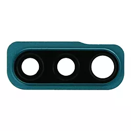Стекло камеры Samsung Galaxy A50s A507 с рамкой Green - фото Стекло камеры Samsung Galaxy A50s A507 с рамкой Green