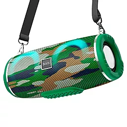 Колонки акустические Hoco HC12 Sports BT speaker Camouflage Green - фото Колонки акустические Hoco HC12 Sports BT speaker Camouflage Green