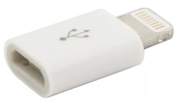 Адаптер-переходник ExtraDigital micro USB - Lightning Adapter (KBA1648) - фото 1