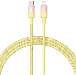 Кабель Baseus Display USB Type-C - Lightning 20w 3a 1м PD сable Yellow (P10374901Y11-00) - фото Кабель Baseus Display USB Type-C - Lightning 20w 3a 1м PD сable Yellow (P10374901Y11-00)