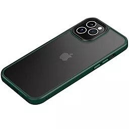 Чохол Epik TPU+PC Metal Buttons для Apple iPhone 12 Pro, iPhone 12 (6.1") Зелений