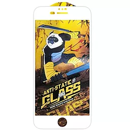 Защитное стекло Epik 5D Anti-static Panda для Apple iPhone 7 / 8 / SE (2020) (4.7") White (тех.пак) - фото Защитное стекло Epik 5D Anti-static Panda для Apple iPhone 7 / 8 / SE (2020) (4.7") White (тех.пак)