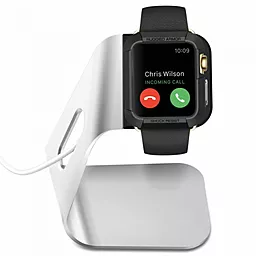 Док-станция для умных часов Apple Watch Spigen Stand S330 Silver (SGP11555) - миниатюра 5