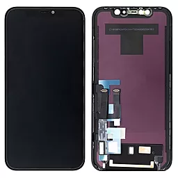 Дисплей Apple iPhone 11 с тачскрином и рамкой, оригинал, Black