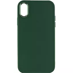 Чехол Epik TPU Bonbon Metal Style для Apple iPhone XR Army Green