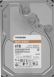 Жесткий диск Toshiba N300 NAS 6TB (HDWG160UZSVA) 3.5" - фото Жесткий диск Toshiba N300 NAS 6TB (HDWG160UZSVA) 3.5"