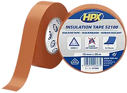 Ізострічка HPX IU1920 HPX52100 0.15мм х 19мм х 20м помаранчева - фото Ізострічка HPX IU1920 HPX52100 0.15мм х 19мм х 20м помаранчева