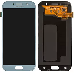Дисплей Samsung Galaxy A5 A520 2017 с тачскрином, (TFT), Blue - фото Дисплей Samsung Galaxy A5 A520 2017 с тачскрином, (TFT), Blue