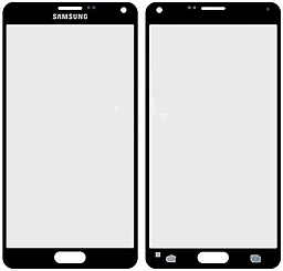 Корпусное стекло дисплея Samsung Galaxy Note 4 N910H (original) Black