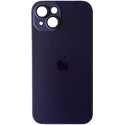 Чехол AG Glass with MagSafe для Apple iPhone 13 Dark purple