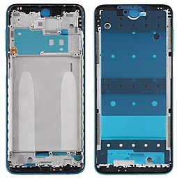 Рамка дисплея Xiaomi Redmi Note 9 Pro / Redmi Note 9 Pro Max / Redmi Note 9S Aurora Blue - фото Рамка дисплея Xiaomi Redmi Note 9 Pro / Redmi Note 9 Pro Max / Redmi Note 9S Aurora Blue