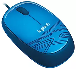 Комп'ютерна мишка Logitech M105 Corded Optical Mouse Blue (910-003114) - мініатюра 2