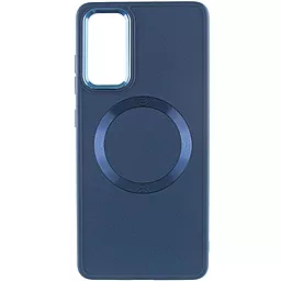 Чехол Epik Bonbon Metal Style with MagSafe для Samsung Galaxy S23 Cosmos Blue