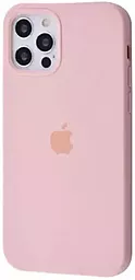 {"ru": "Чехол", "uk": "Чохол"} Silicone Case Full для Apple iPhone 12, iPhone 12 Pro Pink Sand
