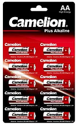 Батарейки Camelion AA / LR6 Plus Alkaline 10шт - фото Батарейки Camelion AA / LR6 Plus Alkaline 10шт