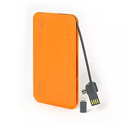 Повербанк Global G.Power Bank DP520 4000mAh Orange (1283126473579) - фото Повербанк Global G.Power Bank DP520 4000mAh Orange (1283126473579)