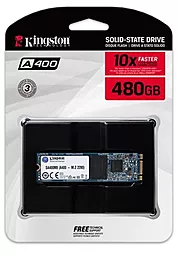 Накопичувач SSD Kingston A400 480 GB M.2 2280 SATA 3 (SA400M8/480G) - мініатюра 3