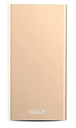 Повербанк GOLF Edge 5 5000 mAh Gold - фото Повербанк GOLF Edge 5 5000 mAh Gold