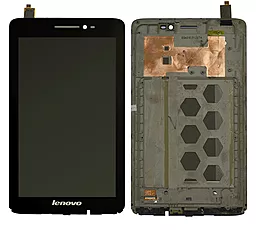 Дисплей для планшета Lenovo IdeaTab S5000 + Touchscreen with frame Black