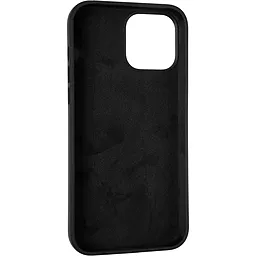 Чохол 1TOUCH Original Full Soft Case for iPhone 13 Pro Max Black (Without logo) - мініатюра 3
