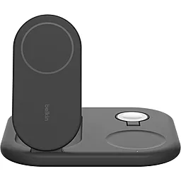 Беспроводная док-станция Belkin Magnetic Foldable 3-in-1 15w wireless charger black (WIZ029VFBK)