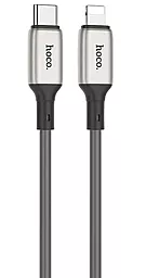 Кабель USB PD Hoco X66 Howdy USB Type-C - Lightning Cable Grey