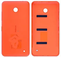 Задняя крышка корпуса Nokia Lumia 630 (RM-976) / 635 (RM-975) / 636 (RM-1027) / 638 Dual Sim (RM-978) Orange