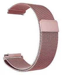 Змінний ремінець для розумного годинника BeCover Milanese Style для Huawei Watch GT 2 42mm (20mm) Red Wine (707773)