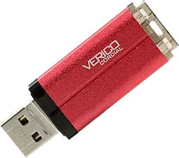 Флешка Verico Cordial 16Gb (1UDOV-MFRDG3-NN) Red - фото Флешка Verico Cordial 16Gb (1UDOV-MFRDG3-NN) Red