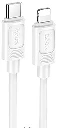 Кабель X122 Benefit USB Type-C - Lightning 27w 3a 1м PD сable White - фото Кабель X122 Benefit USB Type-C - Lightning 27w 3a 1м PD сable White
