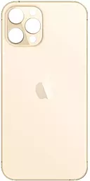 Задня кришка корпусу Apple iPhone 12 Pro (small hole) Original  Gold