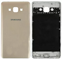 Задняя крышка корпуса Samsung Galaxy A7 A700F / A700H Original Champagne Gold