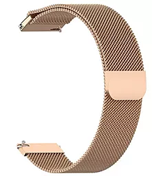 Змінний ремінець для розумного годинника BeCover Milanese Style для Samsung Galaxy Watch 5/ Watch 4 40/44mm/ Watch 42mm/Watch Active/Active 2 40/44mm/Watch 3 41mm/Gear S2 Classic/Gear Sport (20mm) Silver (707675)