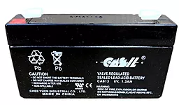 Аккумуляторная батарея Casil 6V 1.3Ah (CA613) - миниатюра 3