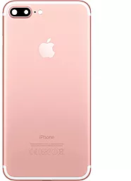 Задняя крышка корпуса Apple iPhone 7 Plus  со стеклом камеры Rose Gold