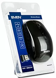 Комп'ютерна мишка Sven RX-260W Black - мініатюра 8