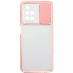 Чохол Camshield mate TPU зі шторкою для камери для Xiaomi Redmi 10 Рожевий