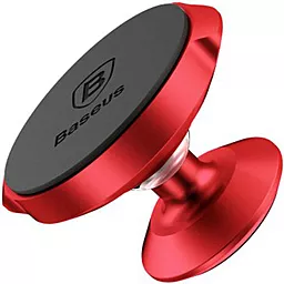 Автодержатель магнитный Baseus Small Ears Series Magnetic Bracket (Vertical type) Red (SUER-B09) - миниатюра 3