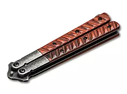 Нож Boker Magnum Balisong Wood Tanto (06EX404) - миниатюра 2