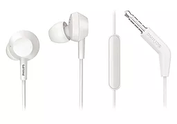 Навушники Philips TAE4105WT/00 White - мініатюра 2
