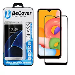 Захисне скло BeCover Samsung A015 Galaxy A01 Black  (704666)
