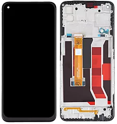 Дисплей Oppo A73 5G 2020 з тачскріном і рамкою, оригінал, Black - фото Дисплей Oppo A73 5G 2020 з тачскріном і рамкою, оригінал, Black