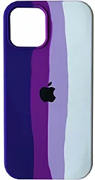 Чохол 1TOUCH Silicone Case Full для Apple iPhone 12, iPhone 12 Pro Rainbow 6