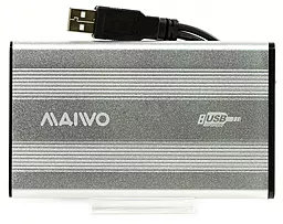 Карман для HDD Maiwo K2501A-U2S Silver 2.5" USB Bulk