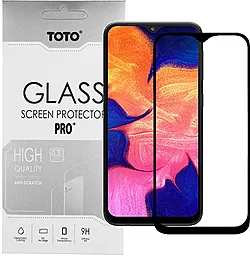 Захисне скло TOTO 5D Full Cover Tempered Glass Samsung A105 Galaxy A10, M105 Galaxy M10 Black (F_87865)