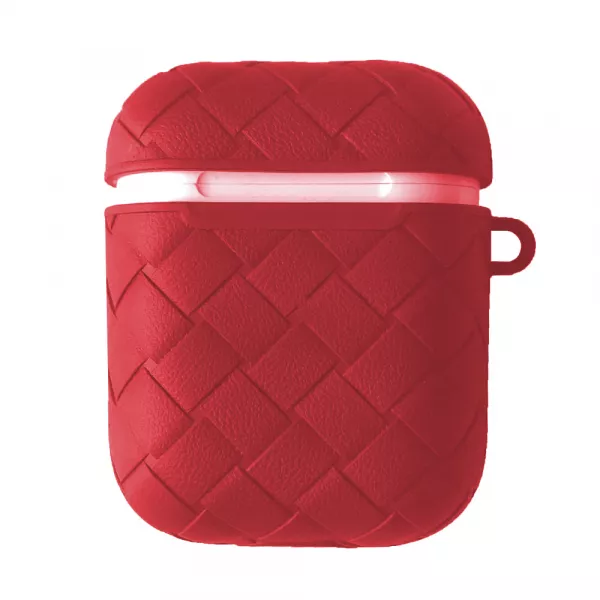Тканевый чехол Apple для AirPods 1/2 Red - фото 1