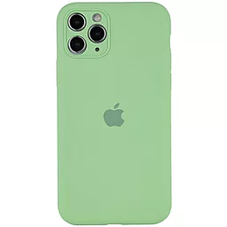Чехол Silicone Case Full Camera Protective для Apple iPhone 12 Pro Max Mint